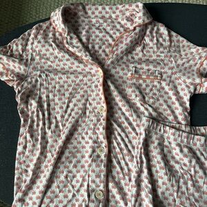 Roller Rabbit Butterfly Print Pajama Set